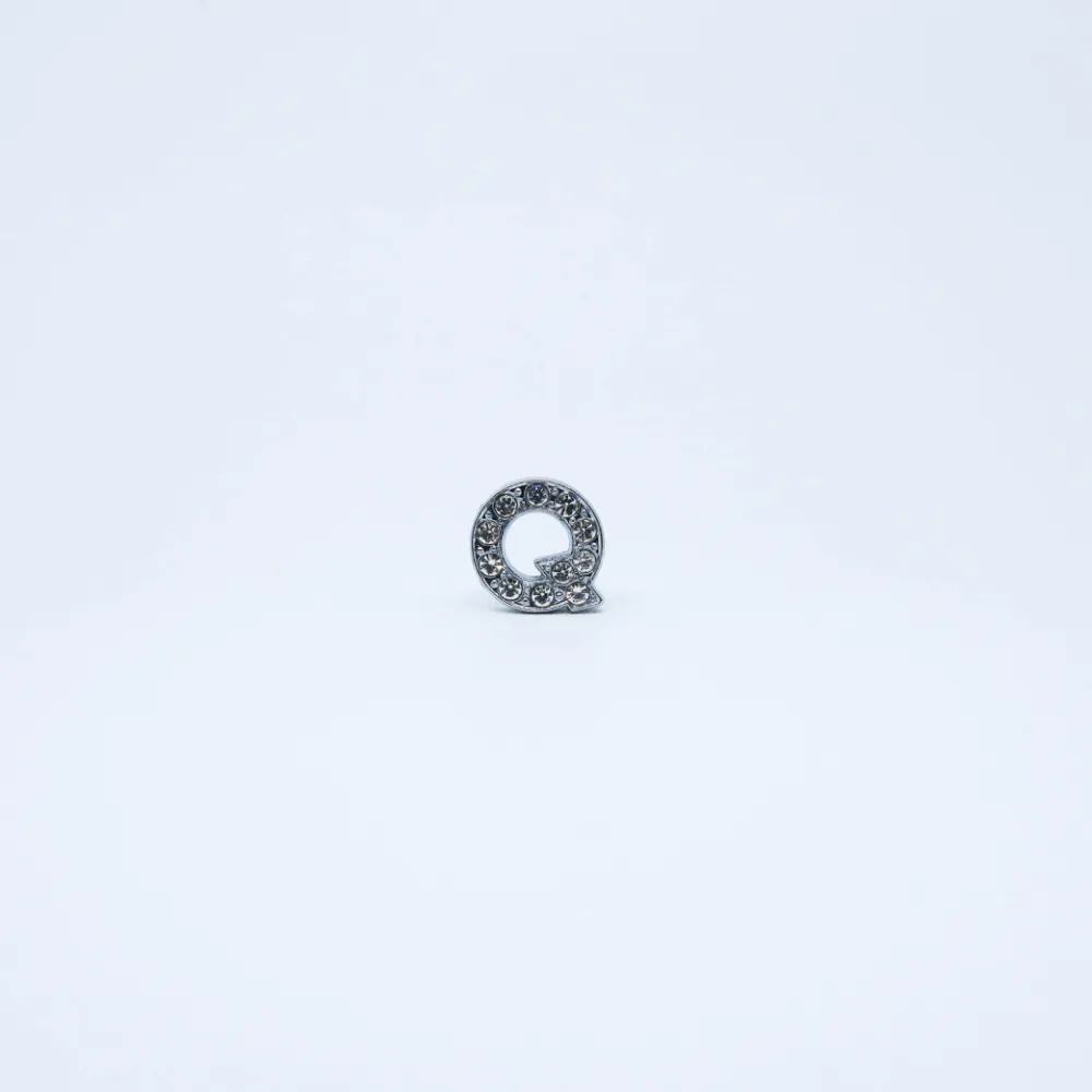 Additional ID 10mm Slider Rhinestone Collar Charm