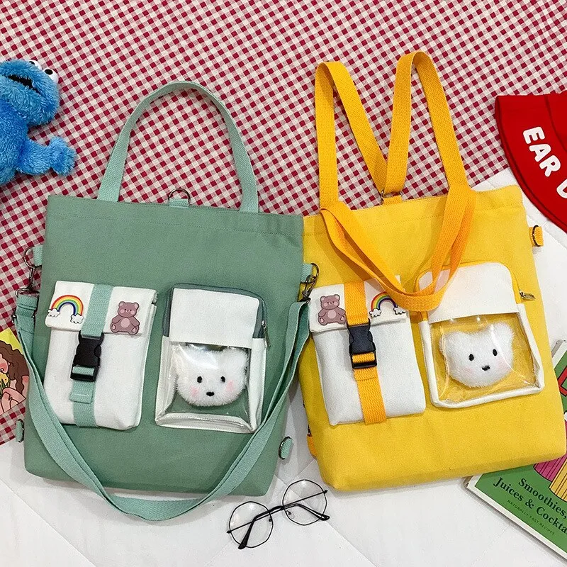 Christmas Gift Hot Canvas Handbags Women Shoulder Bags Large Capacity Folding Handbag Tote Shopping Bag Book Bags for Girls шопер сумка женская