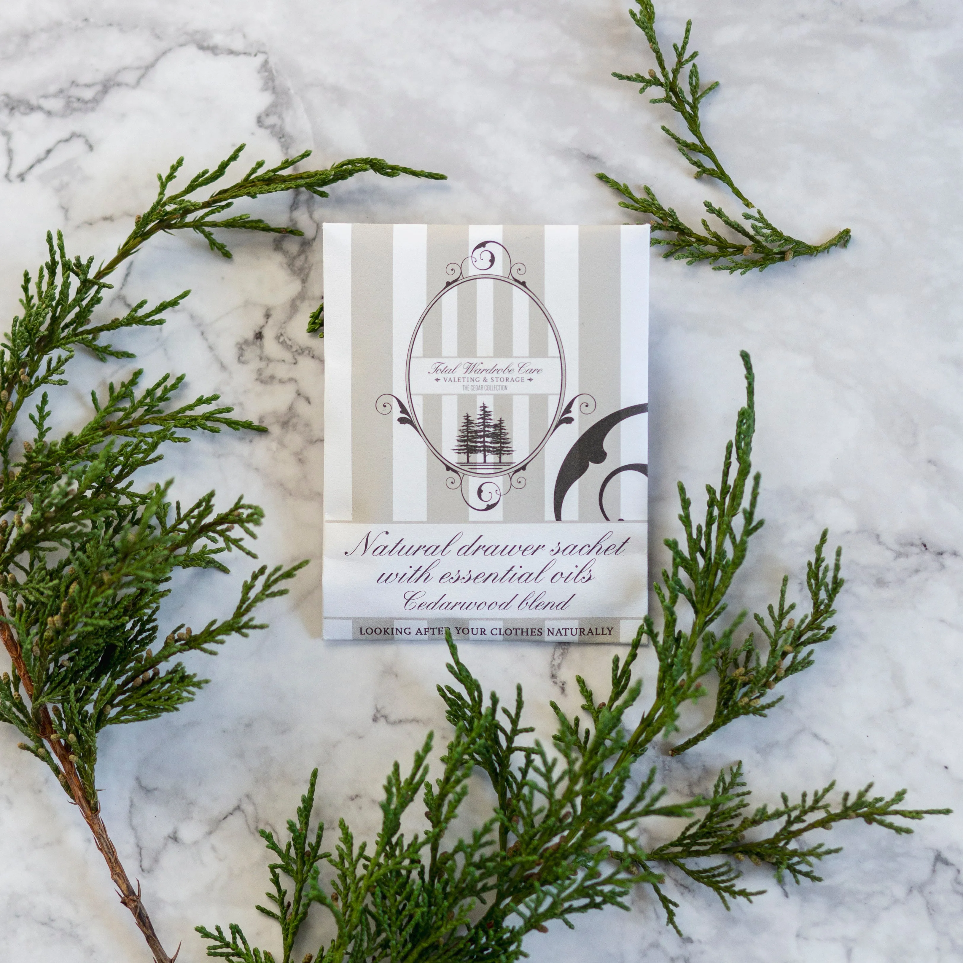 Drawer Sachet - Cedarwood Blend