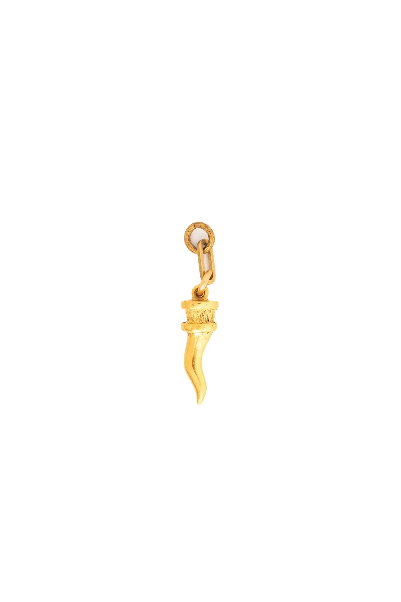 Golden Tusk Charm