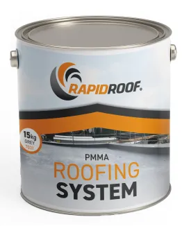 RapidRoof Waterproof Grey - 15Kg (including catalyst)
